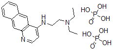 CAS#: 56548-51-7, N'-Benzo[g]Quinolin-4-Yl-N,N-Diethylethane-1,2-Diamine Phosphate