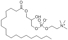 CAS 登录号：5655-17-4， 1-硬脂酰溶血磷脂胆碱