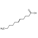 CAS 登录号：56579-27-2， 5-十一碳烯酸