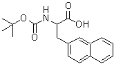 CAS#: 56583-58-5, 2-[(tert-Butoxycarbonyl)amino]-3-naphthalen-2-ylpropanoic acid