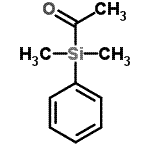CAS#: 56583-95-0, 1-[Dimethyl(Phenyl)Silyl]Ethanone