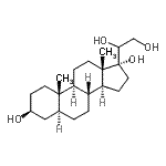 CAS#: 566-41-6, (3beta,5alpha)-Pregnane-3,17,20,21-Tetrol
