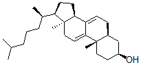 CAS 登录号:566-96-1, 5alpha-胆甾-7,9(11)-二烯-3beta-醇