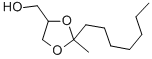 CAS#: 5660-50-4, 2-Heptyl-2-Methyl-1,3-Dioxolane-4-Methanol