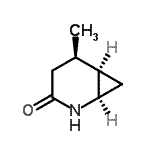 CAS#: 566151-87-9, (1R,5R,6R)-5-Methyl-2-Azabicyclo[4.1.0]Heptan-3-One