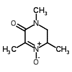CAS#: 566155-32-6, 1,3,5-Trimethyl-5,6-Dihydro-2(1H)-Pyrazinone 4-Oxide