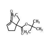 CAS#: 566171-12-8, 2-Methyl-2-Propanyl 2-Ethyl-3,4-Dihydro-2H-Pyrrole-2-Carboxylate 1-Oxide
