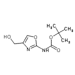 CAS#: 566206-01-7, 2-Methyl-2-Propanyl [4-(Hydroxymethyl)-1,3-Oxazol-2-Yl]Carbamate