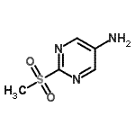 CAS#: 56621-92-2, 2-(Methylsulfonyl)-5-Pyrimidinamine
