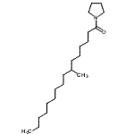 CAS#: 56630-56-9, 7-Methyl-1-(1-Pyrrolidinyl)-1-Hexadecanone