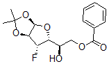 CAS 登录号：56632-74-7， 6-O-苯甲酰基-3-脱氧-3-氟-1,2-O-异亚丙基-alpha-D-呋喃葡萄糖