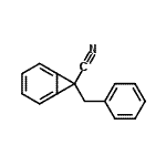 CAS#: 56666-56-9, 7-Benzylbicyclo[4.1.0]Hepta-1,3,5-Triene-7-Carbonitrile