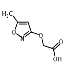 CAS#: 56674-48-7, [(5-Methyl-1,2-Oxazol-3-Yl)Oxy]Acetic Acid
