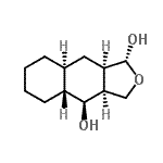 CAS#: 566898-27-9, (1R,3aS,4S,4aR,8aS,9aR)-Dodecahydronaphtho[2,3-c]Furan-1,4-Diol