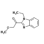 CAS#: 566930-28-7, 1-(1-Ethyl-1H-Benzimidazol-2-Yl)-2-Methoxyethanone