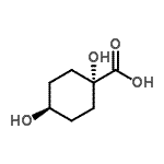 CAS#: 566934-91-6, trans-1,4-Dihydroxycyclohexanecarboxylic Acid