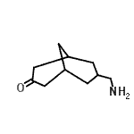 CAS#: 56701-31-6, 7-(Aminomethyl)Bicyclo[3.3.1]Nonan-3-One