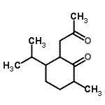 CAS#: 56772-10-2, 3-Isopropyl-6-Methyl-2-(2-Oxopropyl)Cyclohexanone