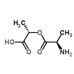 CAS#: 56814-77-8, (2S)-2-(D-Alanyloxy)Propanoic Acid