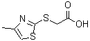 CAS#: 5685-17-6, [(4-Methyl-1,3-Thiazol-2-Yl)Sulfanyl]Acetic Acid