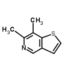 CAS#: 56857-06-8, 6,7-Dimethylthieno[3,2-c]Pyridine