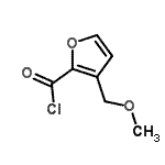 CAS 登录号：56897-81-5， 3-(甲氧基甲基)-2-糠酰氯