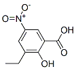 CAS#: 56911-72-9, 3-Ethyl-2-Hydroxy-5-Nitrobenzoic Acid