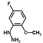 CAS#: 569688-70-6, (5-Fluoro-2-Methoxyphenyl)Hydrazine