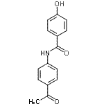CAS 登录号：570383-70-9， N-(4-乙酰基苯基)-4-羟基苯甲酰胺