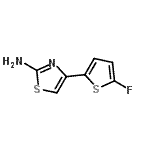 CAS#: 570407-12-4, 4-(5-Fluoro-2-Thienyl)-1,3-Thiazol-2-Amine