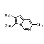 CAS#: 57109-03-2, 3,6-Dimethylpyrrolo[1,2-c]Pyrimidine-7-Carbaldehyde