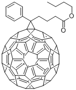 CAS#: 571177-66-7, 3'-Phenyl-3'H-Cyclopropa[1,9][5,6]fullerene-C60-Ih-3'-butanoic acid butyl ester