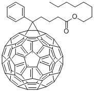 CAS#: 571177-68-9, 3'-Phenyl-3'H-Cyclopropa[1,9][5,6]fullerene-C60-Ih-3'-butanoic acid octyl ester