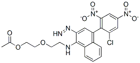 CAS#: 57119-69-4, 2-[2-[[4-(2-Chloro-4,6-Dinitro-Phenyl)Diazenylnaphthalen-1-Yl]Amino]Et Hoxy]Ethyl Acetate