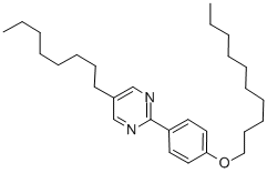 CAS 登录号：57202-52-5， 2-(4-癸氧基苯基)-5-辛基嘧啶