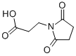 CAS#: 5724-76-5, 3-(2,5-Dioxopyrrolidin-1-Yl)Propanoic Acid