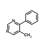 CAS#: 57270-07-2, 5-Methyl-4-Phenylpyrimidine