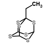CAS#: 57274-64-3, 1-Ethyl-2,4,6,8,9,10-Hexathiatricyclo[3.3.1.1<Sup>3,7</Sup>]Decane