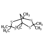 CAS#: 57289-15-3, 1,3,3,5,7,7-Hexamethyl-2,4,6,8-Tetrathiabicyclo[3.3.1]Nonane
