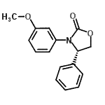 CAS#: 572923-03-6, (4S)-3-(3-Methoxyphenyl)-4-Phenyl-1,3-Oxazolidin-2-One