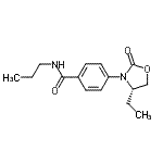 CAS#: 572923-16-1, 4-[(4S)-4-Ethyl-2-Oxo-1,3-Oxazolidin-3-Yl]-N-Propylbenzamide