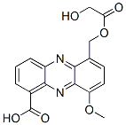 CAS 登录号：573-84-2， 6-[(羟基乙酰氧基)甲基]-9-甲氧基-1-吩嗪羧酸