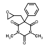 CAS#: 57305-00-7, 1,3-Dimethyl-5-(2-Oxiranylmethyl)-5-Phenyl-2,4,6(1H,3H,5H)-Pyrimidinetrione