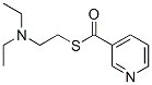 CAS 登录号：57336-05-7， 2-二乙基氨基乙基硫基-吡啶-3-基甲酮