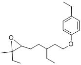 CAS 登录号：57342-02-6， 6,7-环氧-3-乙基-1-(4-乙基苯氧基)-7-甲基壬烷