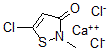 CAS#: 57373-19-0, 3(2H)-Chloro-2-Methyl-3(2H)-Isothiazolone, Calcium Chloride Complex