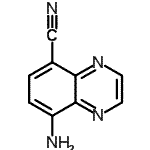 CAS#: 573758-47-1, 8-Amino-5-Quinoxalinecarbonitrile