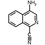 CAS#: 573758-69-7, 4-Amino-1-Isoquinolinecarbonitrile