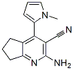 CAS#: 573931-73-4, 2-Amino-6,7-Dihydro-4-(1-Methyl-1H-Pyrrol-2-Yl)-5H-Cyclopenta[b]Pyridine-3-Carbonitrile