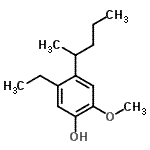 CAS#: 573978-82-2, 5-Ethyl-2-Methoxy-4-(2-Pentanyl)Phenol